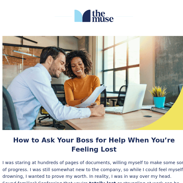 How to ask your boss for help