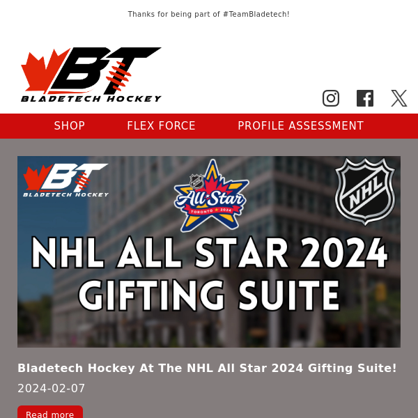 NHL All Star Gifting Suite!