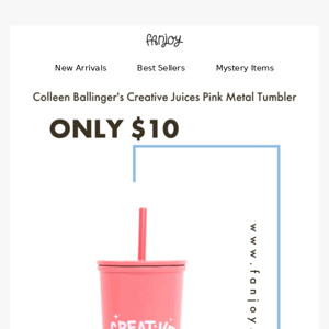 Grab your $10 Tumbler today 👉