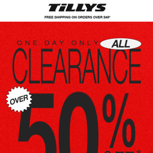 Hours Left ⏰ Over 50% Off ALL CLEARANCE