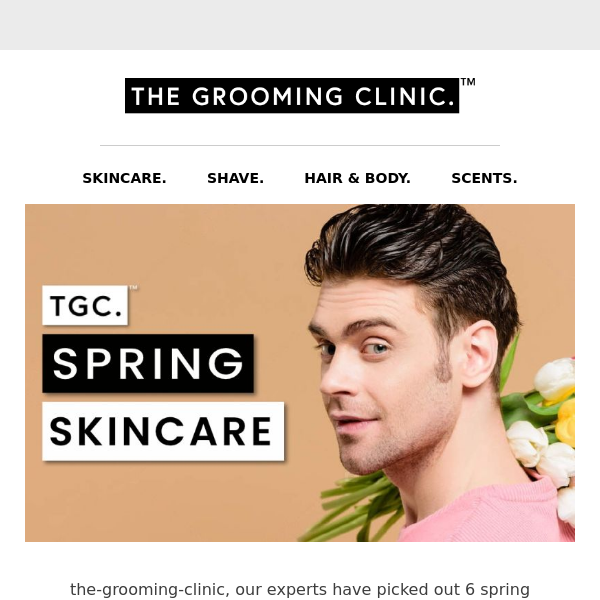Spring Skincare Essentials at TGC™ 🆕