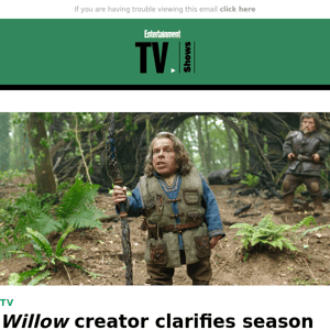 'Willow' creator clarifies season 2 future after cancellation report