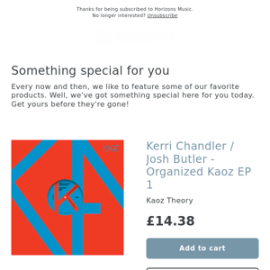 OUT NEXT WEEK! KERRI CHANDLER / LAYTON GIORDANI / MORE AMOUR / TEDDY PENDERGRASS / PILGRIMS OF THE MIND AND MORE