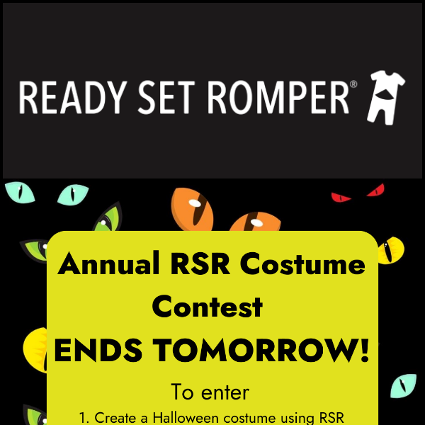 Last Chance to Enter #RSRCC23 🎃