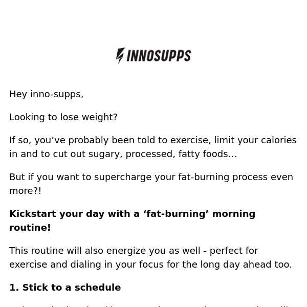 Your Saturday morning weight loss routine ☕️☀️