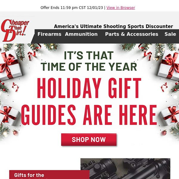 Need Gift Help? Browse Our Shooting Sports Gift Guide