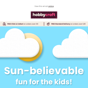 Sun-believable fun for the kids! ☀