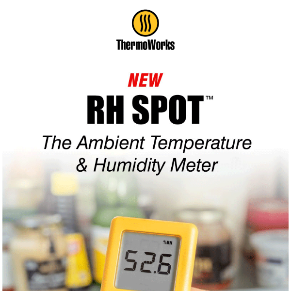 ThermoWorks RH SPOT™ - Temperature and Humidity - The BBQ Allstars