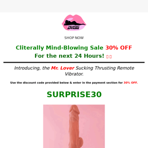 The Secret Affaire, Cliterally Mind-Blowing Offer! 💦