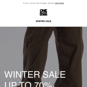 Winter Sale