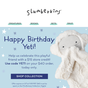 Unwrap a Gift for Yeti's Birthday! 🎂❄️