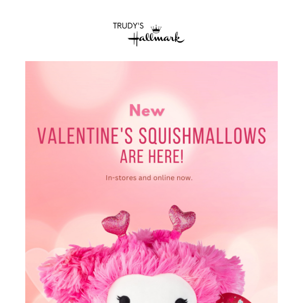 New Valentine's Squishmallows are here! 💕