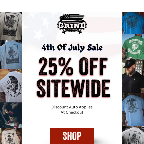 ⚡️25% Off July 4th Sale⚡️ 1 Day Left