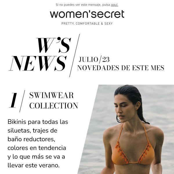 WS NEWS JULIO ’23 🗞️ Baño, La Vecina Rubia, Lencería…