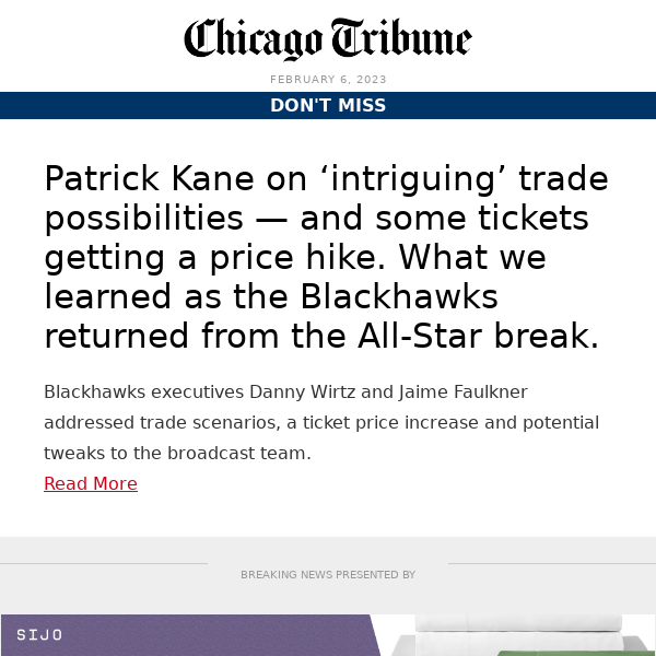 Patrick Kane trade talk: ‘Intriguing’ possibilities