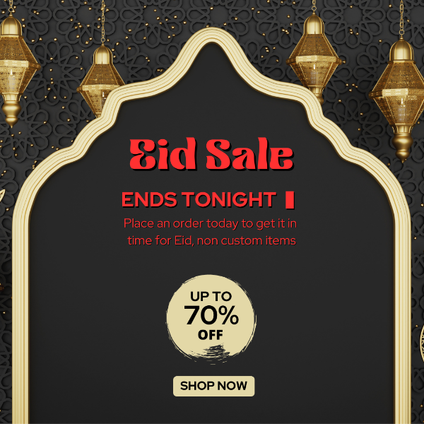 ⏰ Eid Sale Ends Tonight ⏰