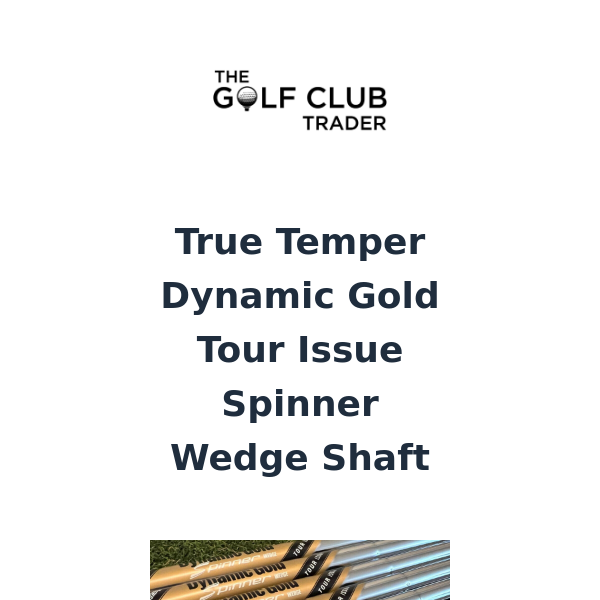 Dynamic Gold SPINNER Shafts