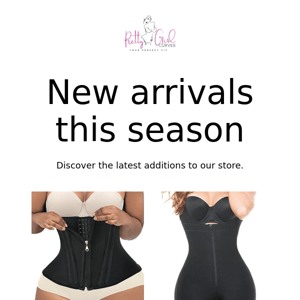 Get ready to turn heads with our new arrivals in waist trainers & fajas!