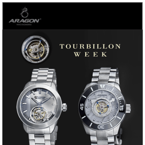 Timeless Luxury: Unveiling Our Tourbillon Week Special! (+ Free Shipping)