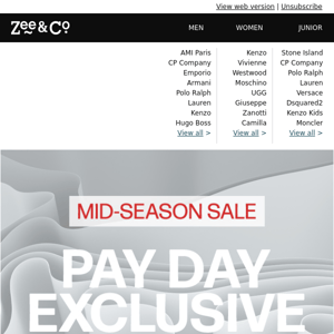 PAYDAY: Mid-Season Sale exclusive offers