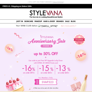 SAVINGS on SAVINGS! More items added to SV Anniversary Celebration Sale!