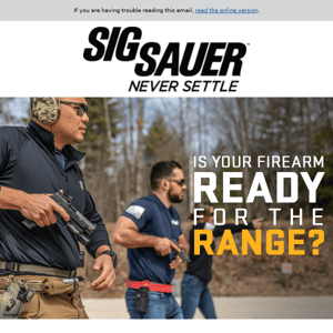 Get Your Firearm Ready for the Range