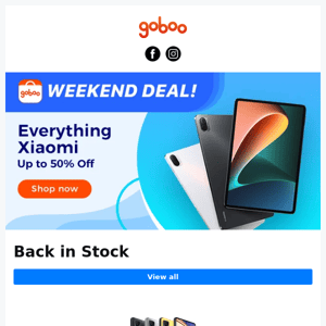 Back In Stock 🚚 Goboo Bestsellers 🏆 POCO M5, POCO X4 GT, Note 10 Pro and more
