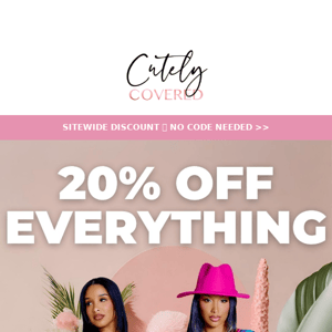 20% OFF Sitewide 🌸 Spring Kickoff Sale 🌸