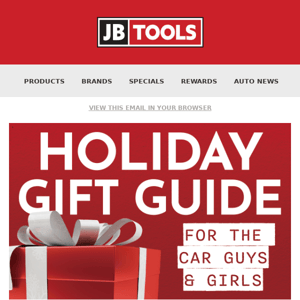 Gift Guide for the Car Enthusiast