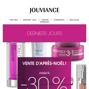 Derniers jours de la Vente d'Après-Noël !