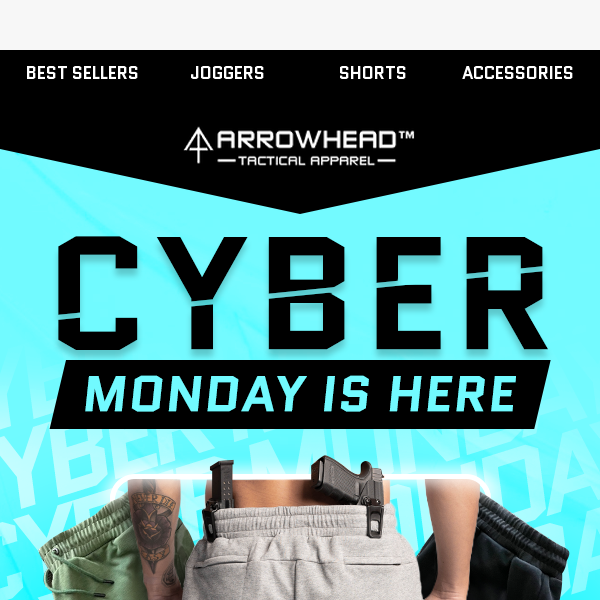 Cyber Monday Is Here