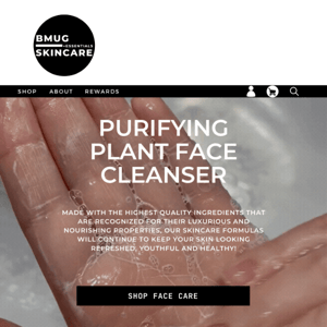 #1 Hydrating face cleanser