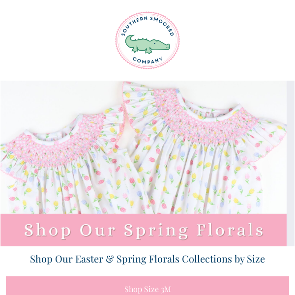 Celebrate Springtime With Our Spring Florals!🌷🌸☀️