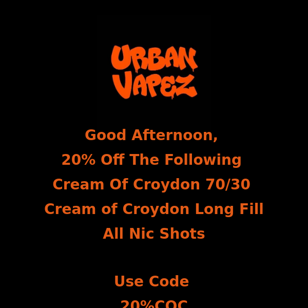 20% OFF Cream Of Croydon Liquid
