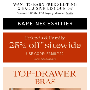 Take 25% Off Top-Drawer Bras For A Limited Time