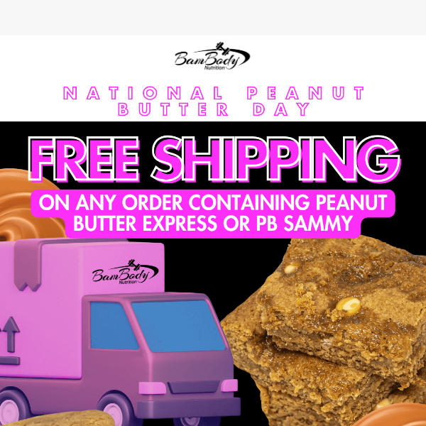 FREE Shipping happening NOW! 🚚