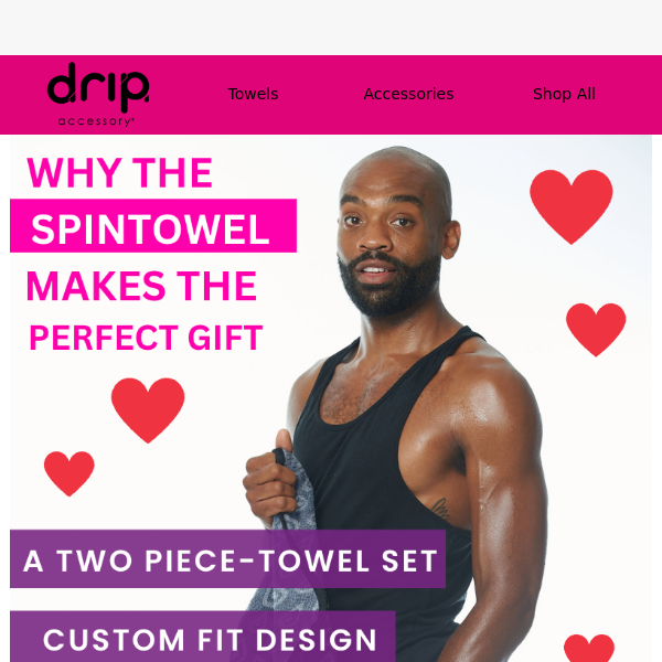 Why the Spintowel makes the perfect gift!😍 ❤️ 😘
