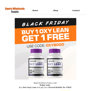 Buy 1 Oxy Lean Get 1 Free!