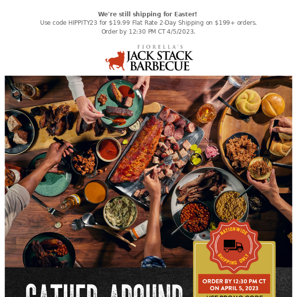 Need Easter Dinner? Jack Stack can deliver Nationwide!