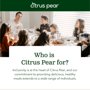 Who Is Citrus Pear For?