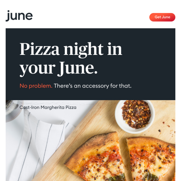 Pizza night in your June 🍕