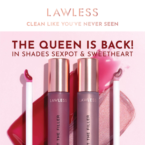 NEW Queen Sized FTF Lip Plumping Glosses