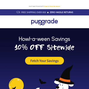 Howl-o-ween Sale Extended! 🎃 🐾
