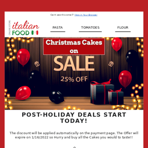 25% OFF ​😱​🎄​all Christmas Cakes