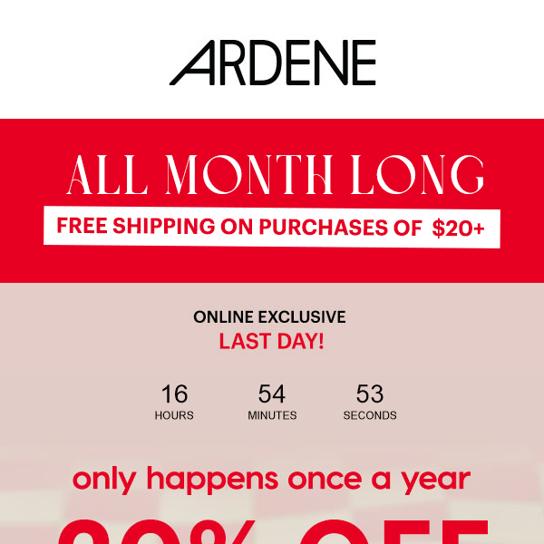 LAST CHANCE 🚨 20% OFF ALL GIFT CARDS - Ardene