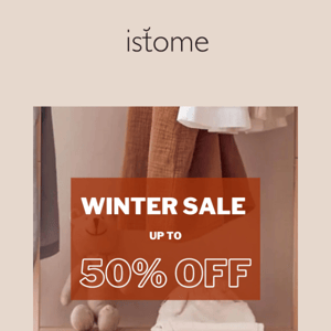 Our Winter Sale coutinues | Up to 50% OFF ✨