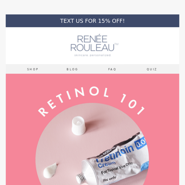 Retinol 101 ✨