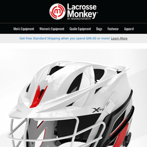 Cascade XRS Youth Lacrosse Helmet - Customize Yours Today