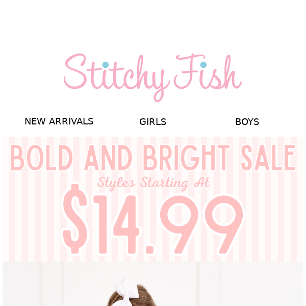 $14.99 Bold & Bright Styles, Today Only!