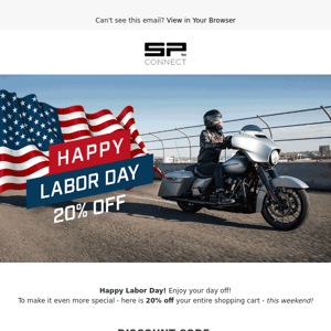 SP Connect | Happy Labor Day!